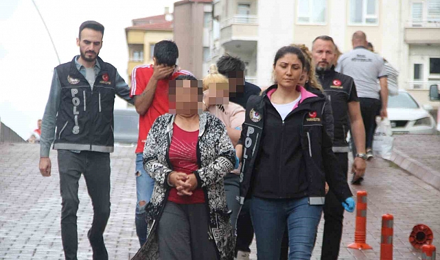 Uyuşturucu operasyonunda gözaltına alınanlar adliyede