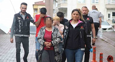 Uyuşturucu operasyonunda gözaltına alınanlar adliyede