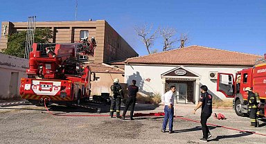 Aksaray'da dinlenme tesisi otelinde yangın: 3 çalışan dumandan zehirlendi