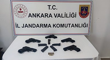 Ankara'da yasa dışı silah satışı operasyonu