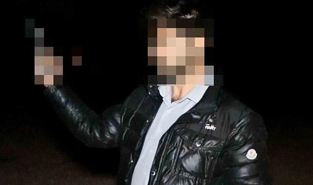 Havaya ateş açan şüpheli 2 tabancayla suçüstü yakalandı