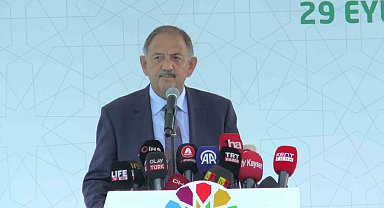 Bakan Özhaseki: "Dünyada Türkiye Cumhuriyeti ismi geçtiği zaman başımızın dik olduğu bir dönem başlamıştır"