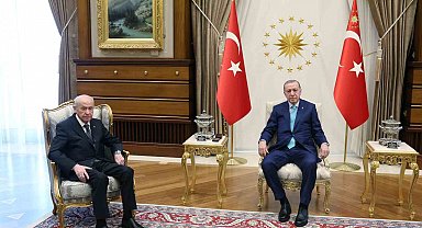 Cumhurbaşkanı Erdoğan, MHP Lideri Bahçeli ile görüştü