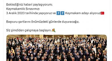 İçişleri Bakanı Yerlikaya, 77 kaymakam adayı alınacağını duyurdu