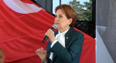 İYİ Parti Genel Başkanı Akşener, gazilerle bir araya geldi