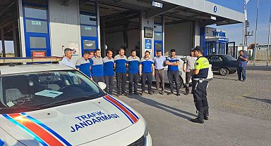 Jandarmadan araç muayene personeline trafik eğitimi