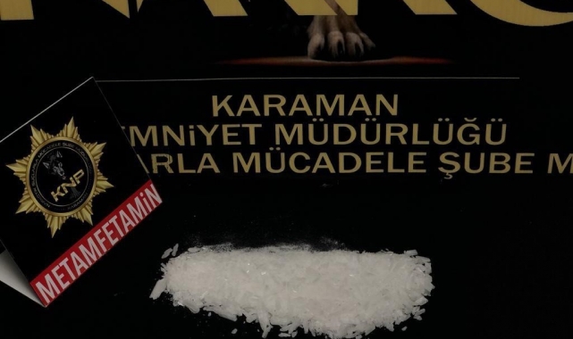 Karaman'da uyuşturucudan 4 kişi gözaltına alındı