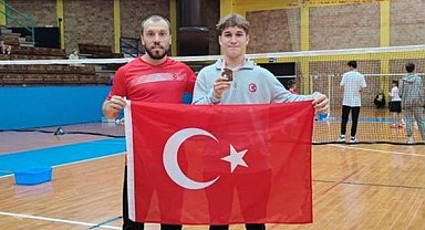 Kayserili sporcu Avrupa üçüncüsü oldu