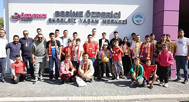 Özel Çocuklar Kayserisporlu Futbolcularla Buluştu