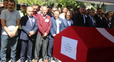 Şehit polis Akpınar son yolculuğuna uğurlandı