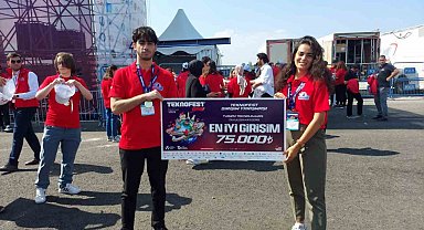 AGÜ Öğrencilerine TEKNOFEST'te Birincilik Ödülü