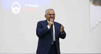 Başkan Büyükkılıç, meslek lisesi öğrencileriyle tecrübelerini paylaştı