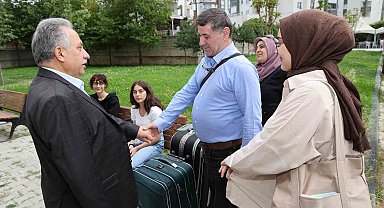 Başkan Yalçın'dan Üniversitelilere Sıcak Karşılama