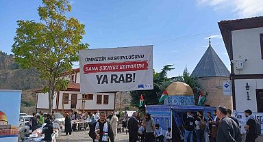 Başkent'te Filistin'e yardım sergisi