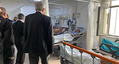 Beypazarı Belediye Başkanı Kaplan yaralı madencileri ziyaret etti