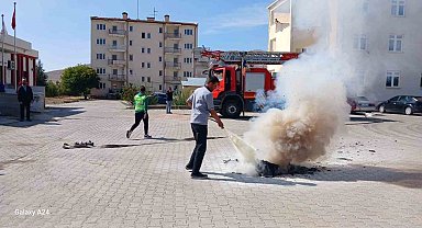 Çamardı'nda HAP Tatbikatı yapıldı