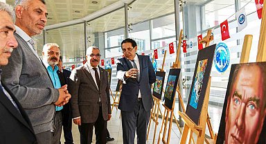 Cumhuriyetin 100. Yıl anısına karma sergi düzenlendi