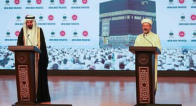 Diyanet İşleri Başkanı Erbaş: "Filistin'in barış ve huzura kavuşması için İslam dünyasına büyük sorumluluklar düşüyor"