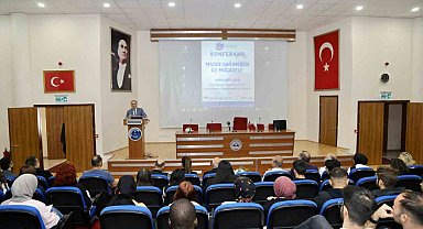 ERÜ'de 'madde bağımlılığı ile mücadele' anlatıldı