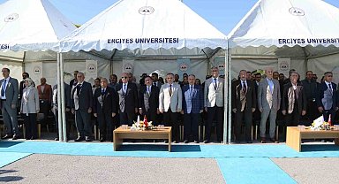 ERÜ'de Yeni Laboratuvar Binasının Temeli Atıldı