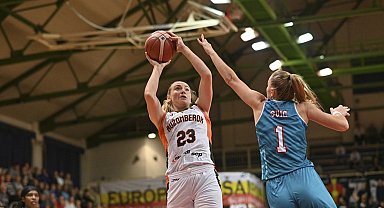 EuroCup Women G Grubu: MBK Ruzomberok: 63 Melikgazi Kayseri Basketbol: 87