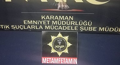 Karaman'da uyuşturucudan 1 kişi tutuklandı