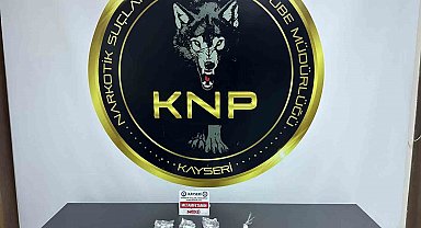 Kayseri'de uyuşturucu operasyonu: 1 gözaltı