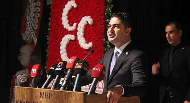 MHP'li Özdemir: "İsrail'in, sözde terörle mücadele adı altında Gazze'ye yönelik başlatmış olduğu eylemler gitgide bir soykırıma dönüşmektedir"