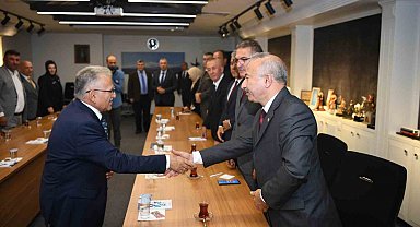 Muhtarlardan Başkan Büyükkılıç'a 19 Ekim ziyareti