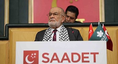 Saadet-Gelecek Ortak Grup Toplantısında 'Filistin' mesajları verildi