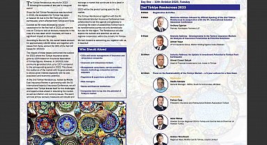 Uluslararası İstanbul sigortacılık konferansları başlıyor