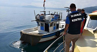 Yasa dışı su ürünleri avcılığına yönelik 9 bin 745 eş zamanlı denetim gerçekleştirildi