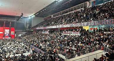 CHP 38. Olağan Kurultay'ında Kılıçdaroğlu ve Özel salona giriş yaptı