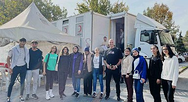 ERÜ Spor Bilimleri öğrencileri kan verdi