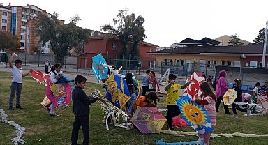 Karapınar'da uçurtma şenliği düzenlendi