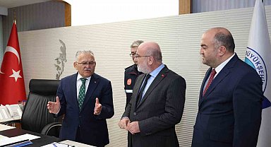 Büyükşehir İtfaiyesi ile Kayseri Üniversitesi arasında iş birliği protokolü
