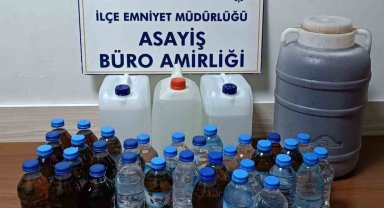 Konya'da sahte içki operasyonu: 1 tutuklama