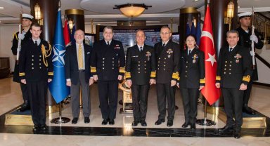 NATO MARCOM Komutanı Utley, Deniz Kuvvetleri Komutanlığını ziyaret etti