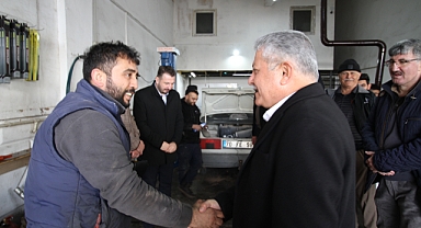 SANAYİ ESNAFI, REÇEP SERTÇELİK'İ BAŞKAN ADAYI OLARAK KUCAKLADI