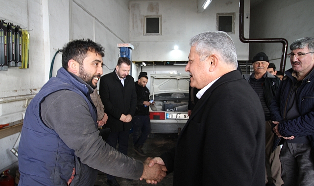 SANAYİ ESNAFI, REÇEP SERTÇELİK'İ BAŞKAN ADAYI OLARAK KUCAKLADI