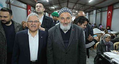 Başkan Büyükkılıç; vatandaşlarla iftar çadırında buluştu
