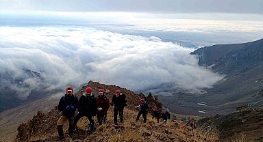 2024 Avrupa Spor Şehri Kayseri'de 'Erciyes Zirve Tırmanışı'