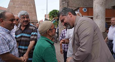 AK Parti Kayseri İl Başkanı Fatih Üzüm Yeşilhisar'da