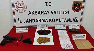 Aksaray'da uyuşturucu tacirlerine operasyon: 1 tutuklama