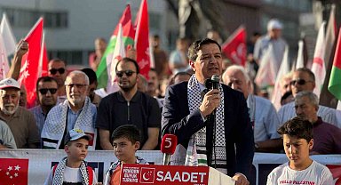Arıkan; 'Şehitlere Rahmet Zalimlere Lanet' etkinliğine katıldı