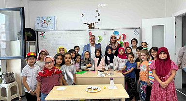 Başkan Özdoğan; yeni haftaya öğrenciler ile başladı