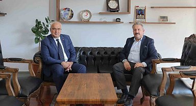 Başkan Palancıoğlu'ndan yeni Kaymakam Arısoy'a hayırlı olsun ziyareti