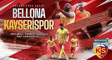 Bellona, Kayserispor'un isim sponsoru oldu