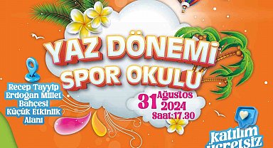 Büyükşehir Spor A.Ş'den yaz dönemi spor okulları dönem sonu etkinliği