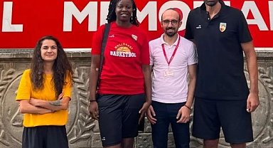 Christelle Diallo, Kayseri'ye geldi